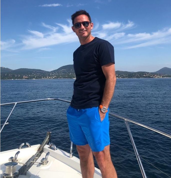  Frank Lampard celebrated his 41st birthday on a boat - which happened to be nearby Chelsea owner Roman Abramovich and his yacht in French Riviera