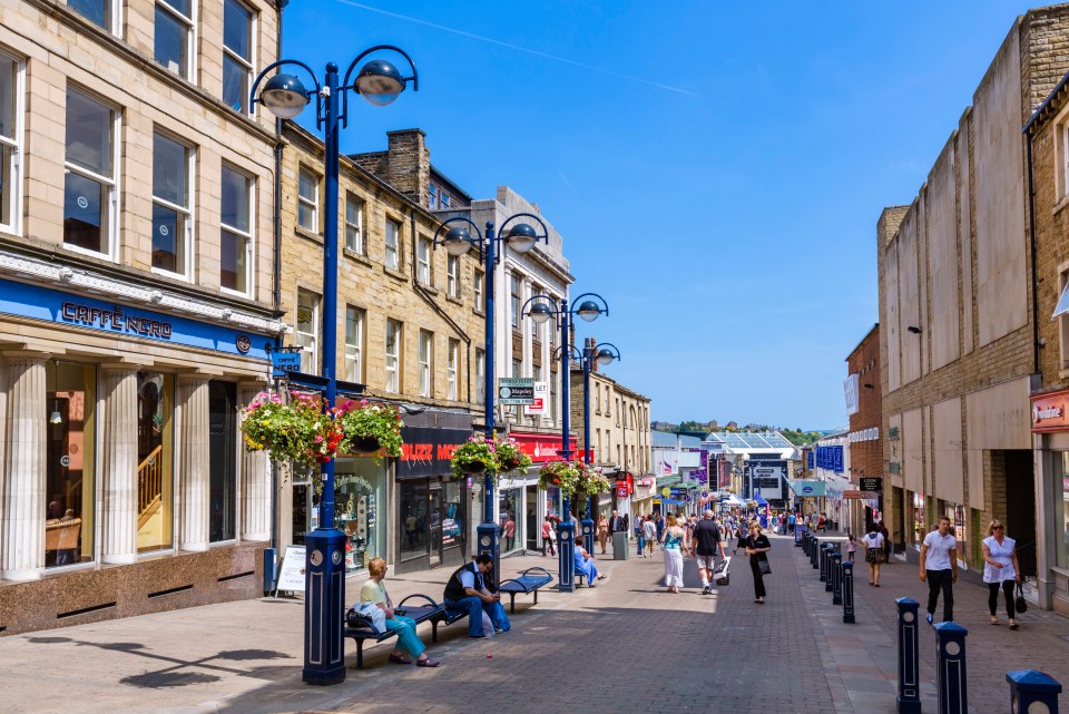  Huddersfield, pictured, is known for its Victorian architecture and beautiful parks