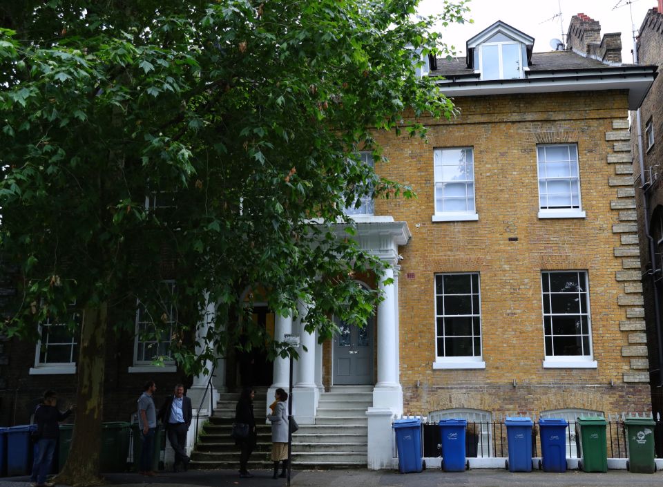  The house where the couple have been living together for several months