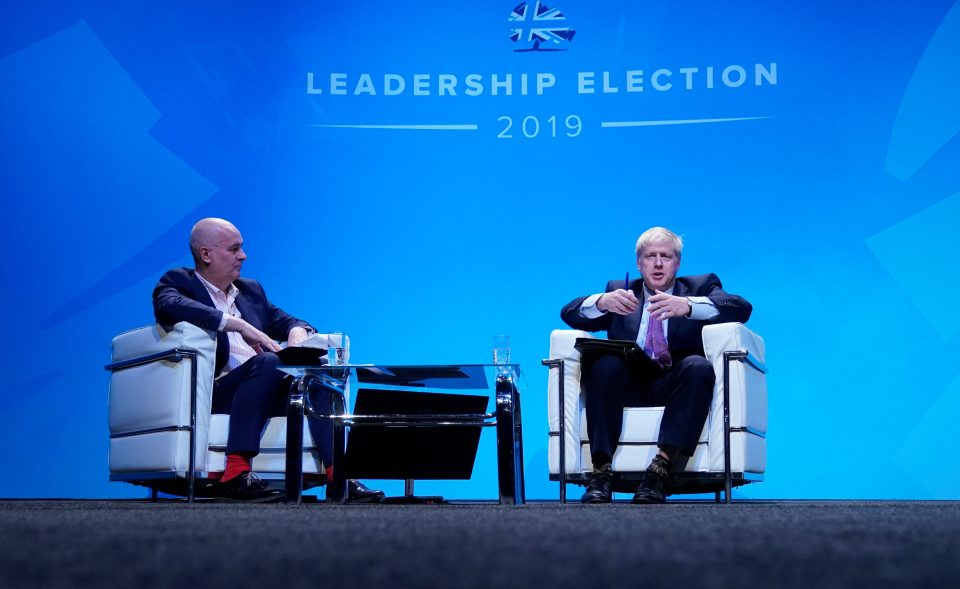  Iain Dale quizzed Boris Johnson over the row at the wanna be PM's house