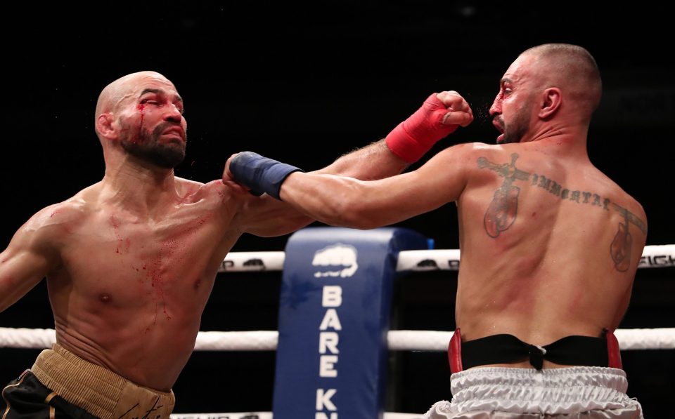  It was a relatively even fight throughout but Lobov just did enough to earn the victory