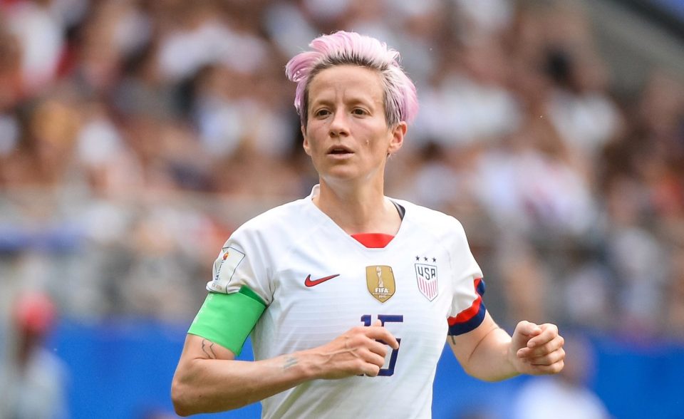  Megan Rapinoe will be looking to help the USA to a Women's World Cup semi-final against England