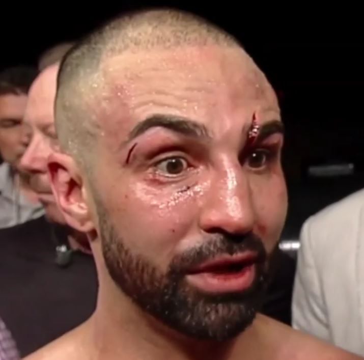 Malignaggi was then suspended on medical grounds