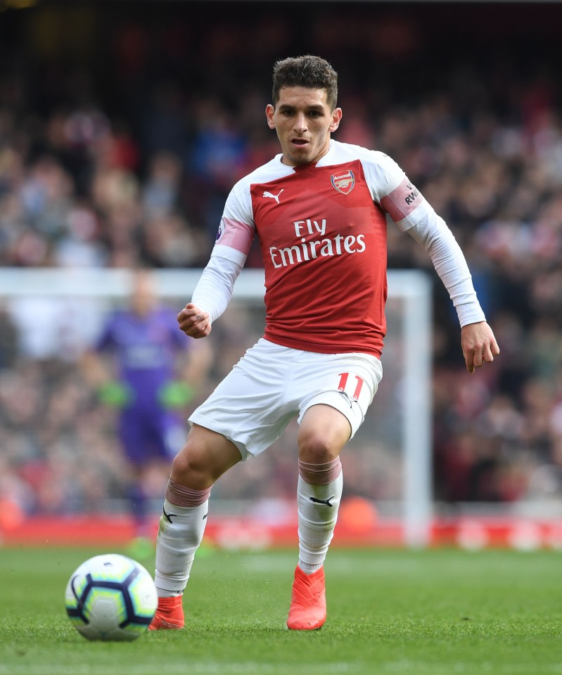  Lucas Torreira is said to be happy at Arsenal despite interest from AC Milan