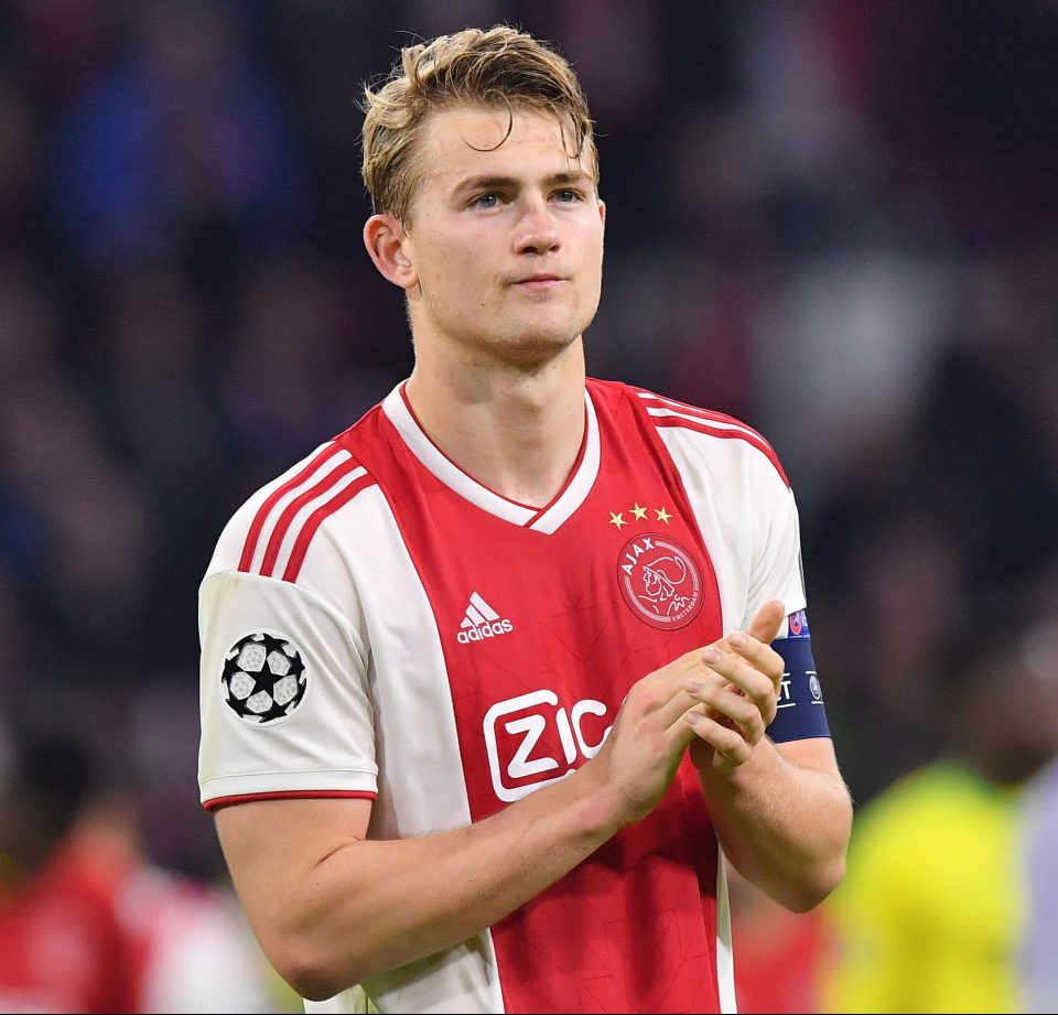  Matthijs de Ligt has attracted attention from Europe's elite