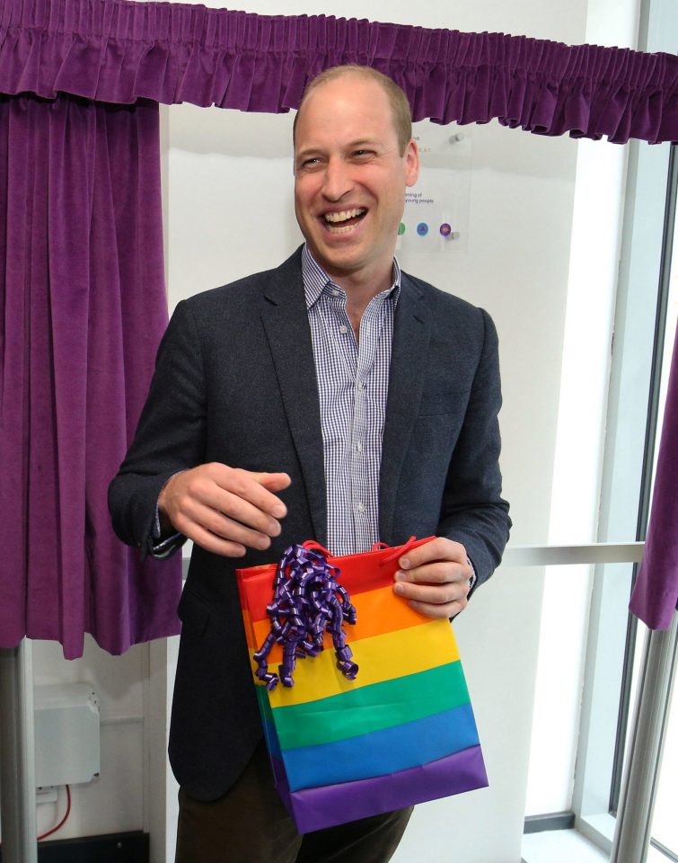  Prince William says he would be "obviously absolutely fine" if any three of his children came out as LGBTQ