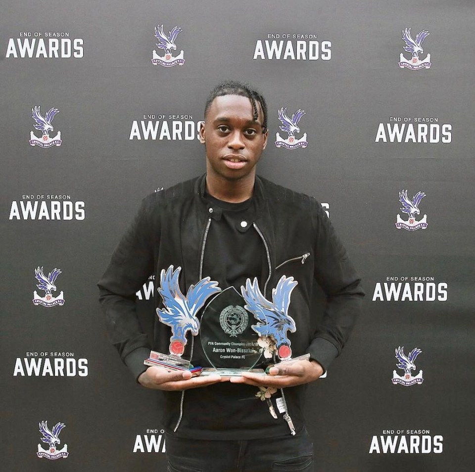  Aaron Wan-Bissaka won Crystal Palace Player of The Season award this year