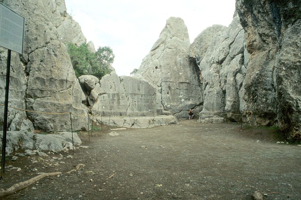  The site is a large lime stone sanctuary