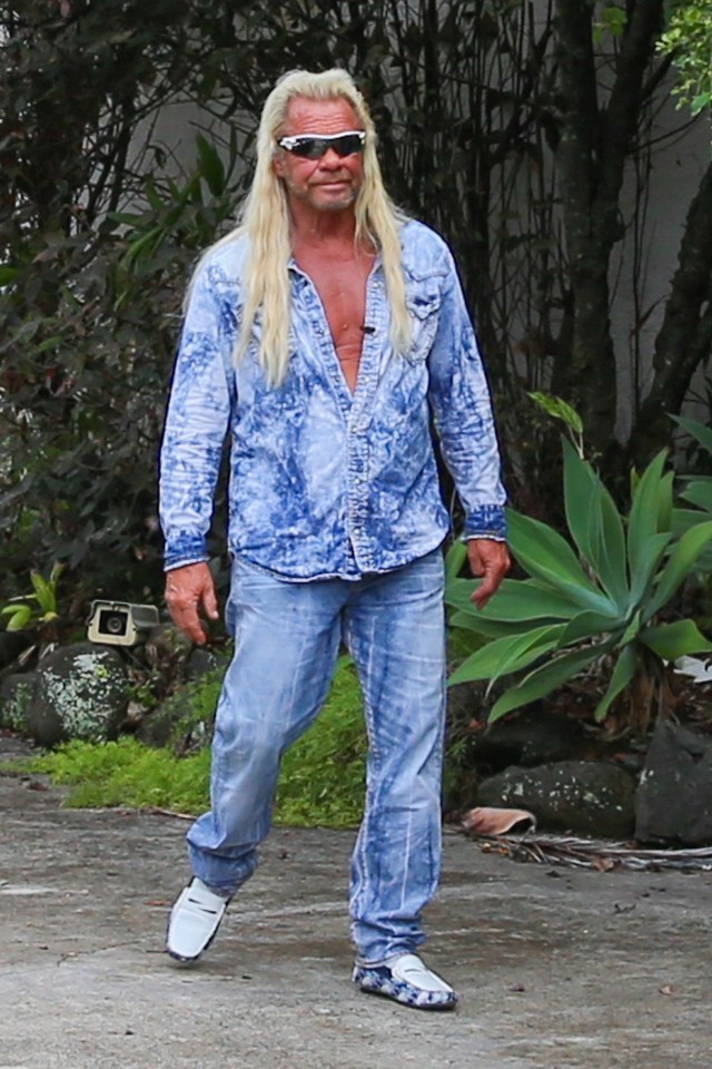  Dog the Bounty Hunter cut a sombre figure today