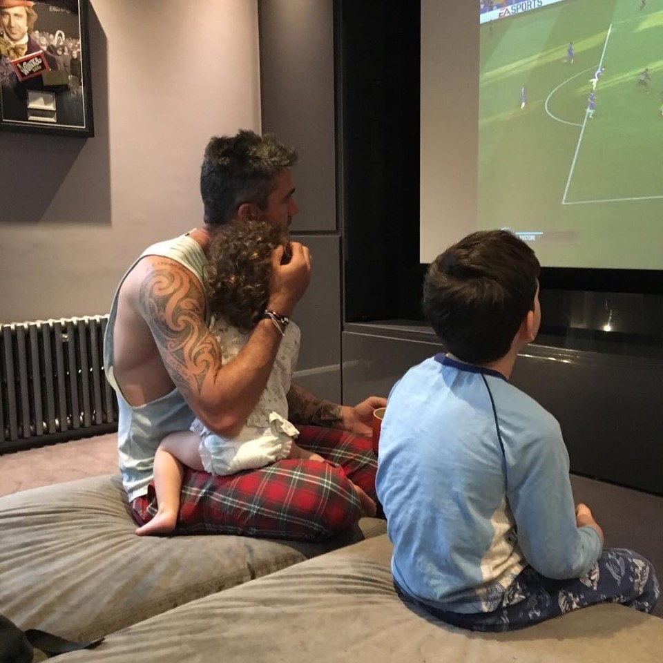  Pietersen often loves to play video games with son Dylan