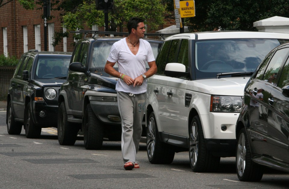  England legend Pietersen also loved a family car, driving a Range Rover Sport