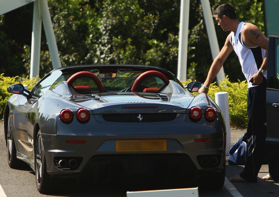  Pietersen was once spotted leaving a nets session in a £120k Ferrari F430