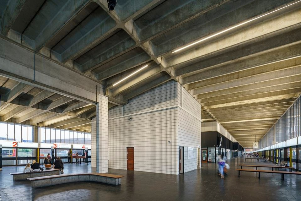  Preston's refurbished 1960s bus station was also long-listed for the award