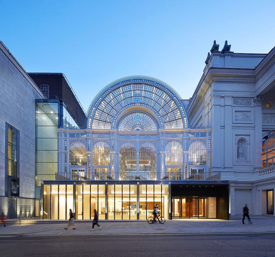  The Royal Opera House in London was rated 'more welcoming, transparent and permeable' than ever following three years of construction