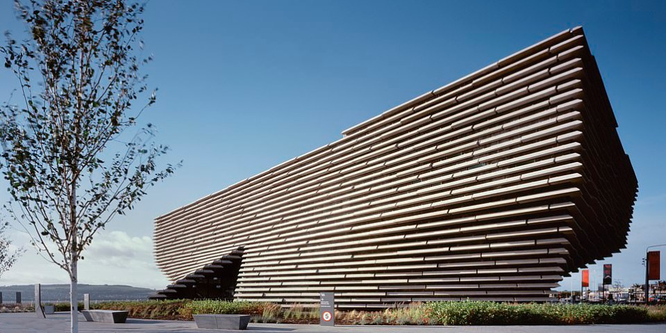  Scotland's first design museum, V&A Dundee, opened in September 2018