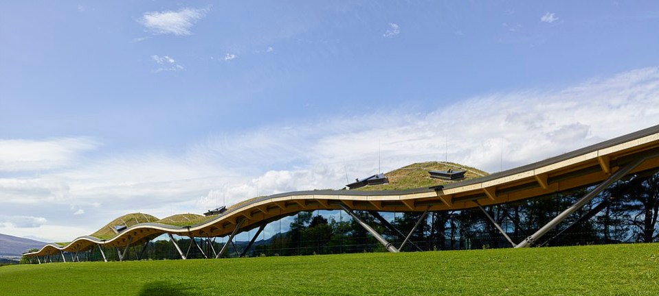  The Macallan Distillery in Moray, Scotland, has been likened to the fictional idyll of Teletubbyland