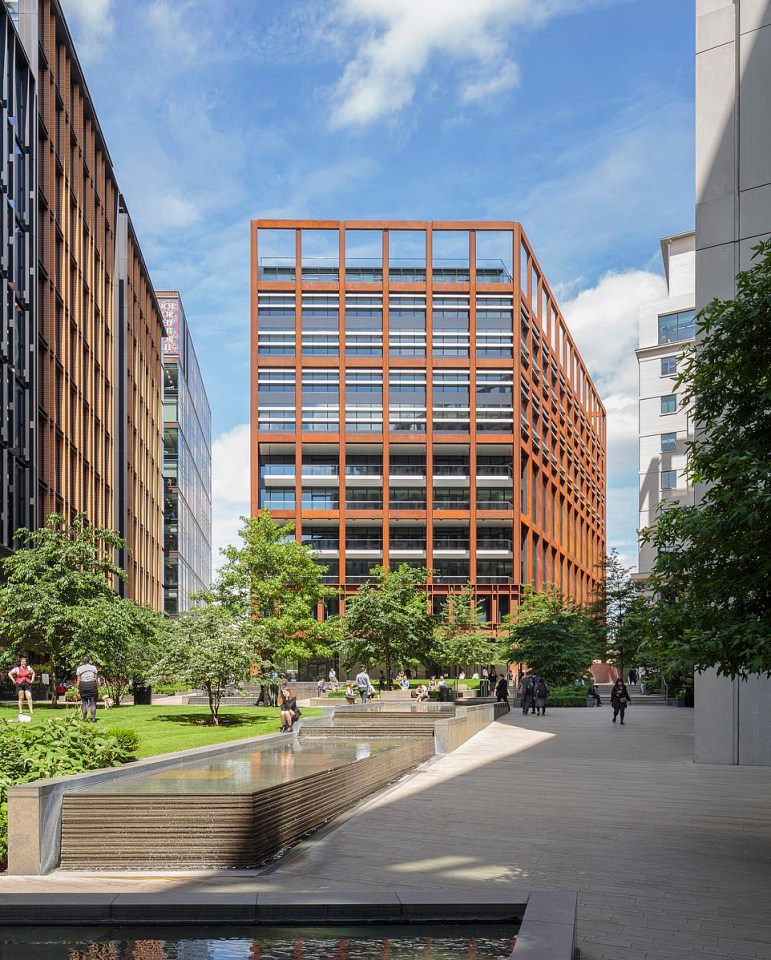  4 Pancras Square, London, was designed to evoke the area's industrial past