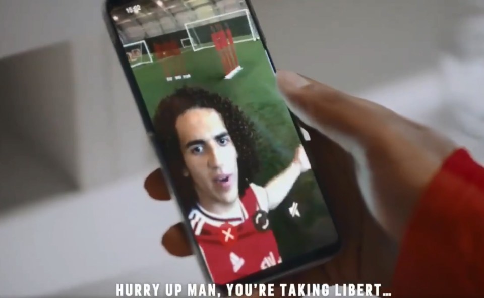 Matteo Guendouzi moans at Alex Iwobi on Facetime with a not-so-French accent his nationality would expect