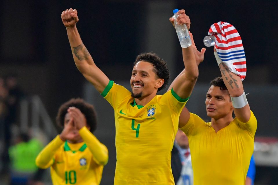  Brazil will now meet either Argentina or Paraguay in the Copa America semi-final