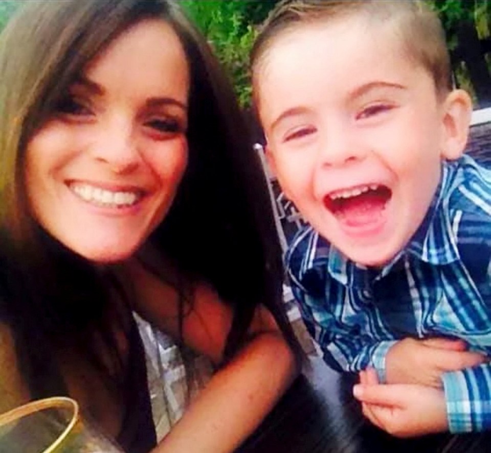  Jenny pictured with Stanley, who was described by family as a 'loving, caring and beautiful boy'