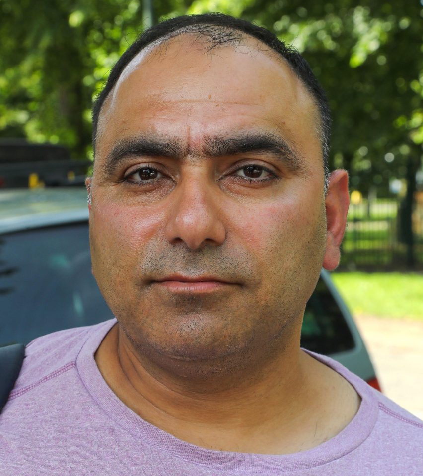 Mohammad Butt, 44, said: 'My 15-year-old son was attacked by 20 boys outside here. He might have died if I hadn’t pulled them off'