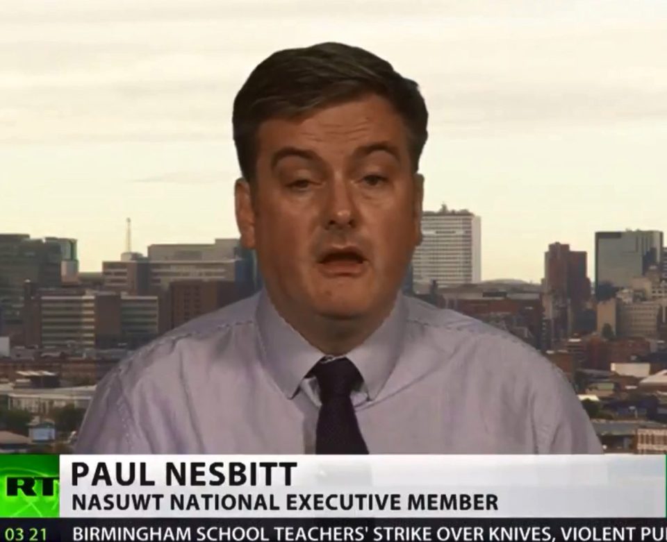 NASUWT’s local boss Paul Nesbitt said the 'soft, liberal approach' at Starbank doesn't work 