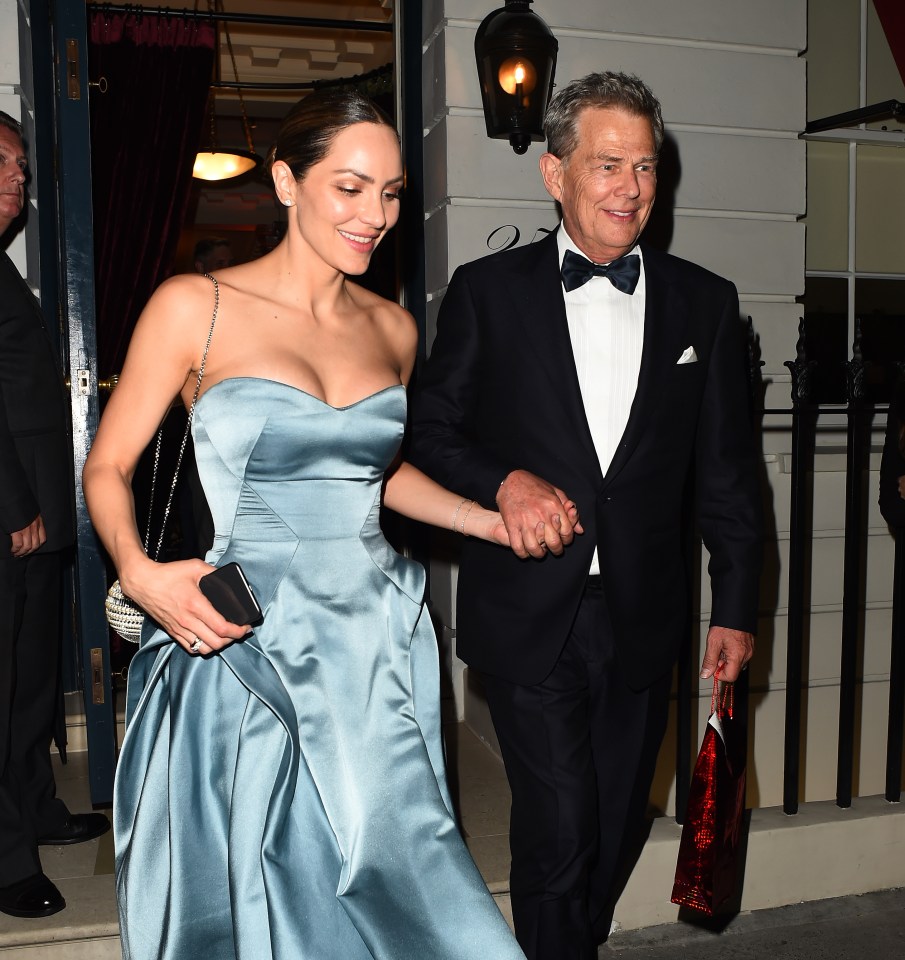  Katharine married David Foster in a private ceremony in London