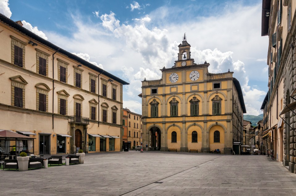  Kenneth Jobson's mummified body was found by stunned police at his home in Città di Castello, north of the Italian capital (stock image)