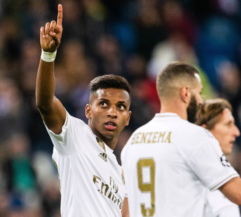 Rodrygo announced himself on the world stage in the Champions League