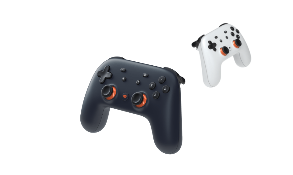  The Founders' bundle comes with a dark blue Stadia controller