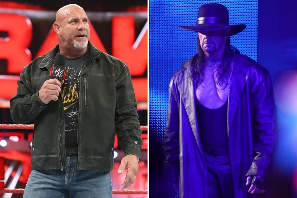  Things got heated between Undertaker and Goldberg back stage