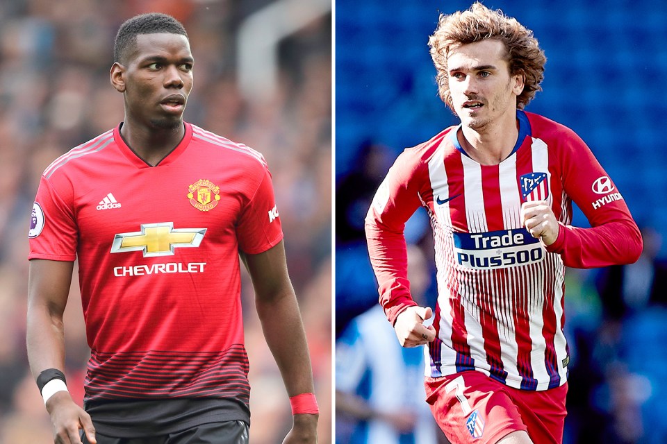  Could there be a stunning swap deal on the cards involving Paul Pogba and Antoine Griezmann?