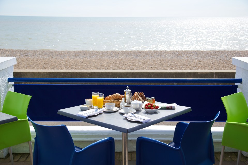  Dining alfresco is advised during the warmer months