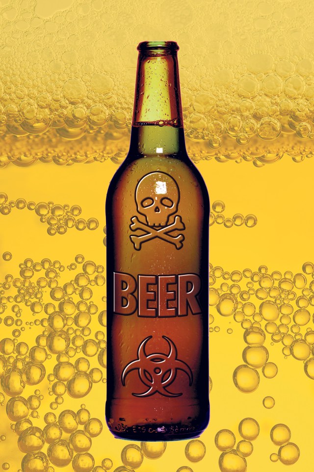  Plans by Labour would make every bottle of beer carry 'scary' warnings