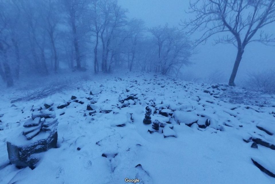  This mountain in Germany is both pretty and creepy