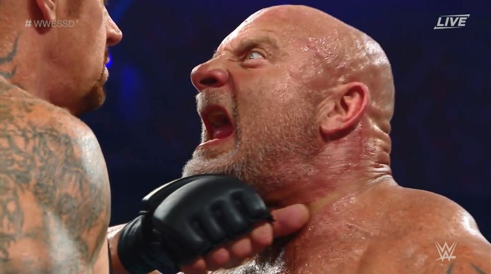  Goldberg battled The Undertaker in a dream match at Super ShowDown