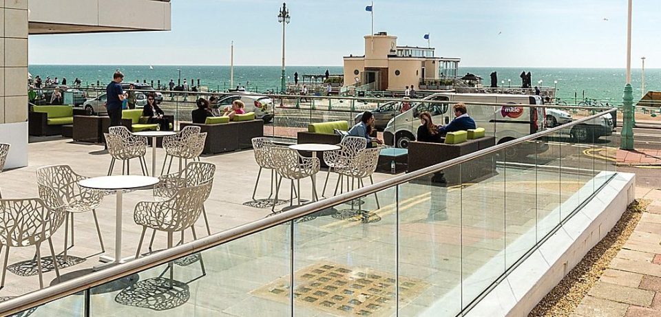  Holiday Inn in Brighton is one of the best locations to stay overlooking the sea