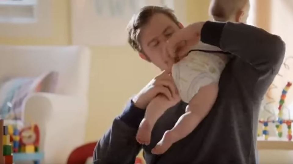  Huggies "Dad Test" advert from 2012 would also be banned under the new rules