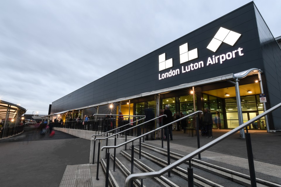  Luton Aiport security staff are going on strike for the third time this year