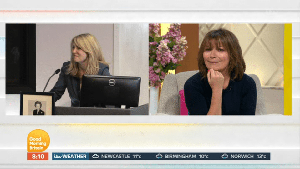  Lorraine Kelly said that she was 'baffled' by Esther McVey's comments