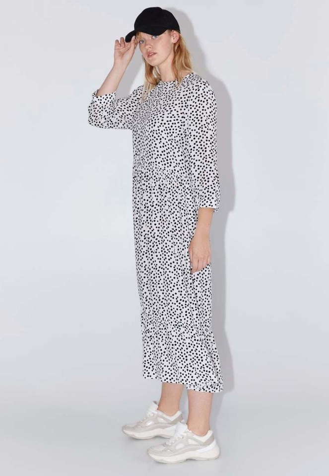 PRINTED DRESS ZARA