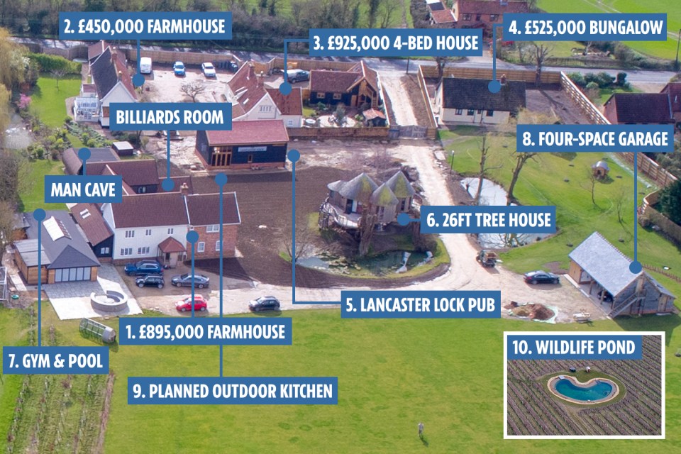  Megastar Ed Sheeran is expanding his already massive village home — fitted with a tree house, pub, and wildlife pond