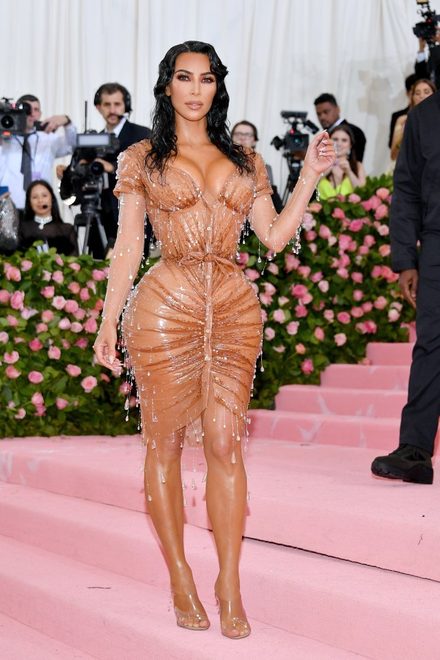  Kim Kardashian West attends The 2019 Met Gala celebrating the theme 'camp'