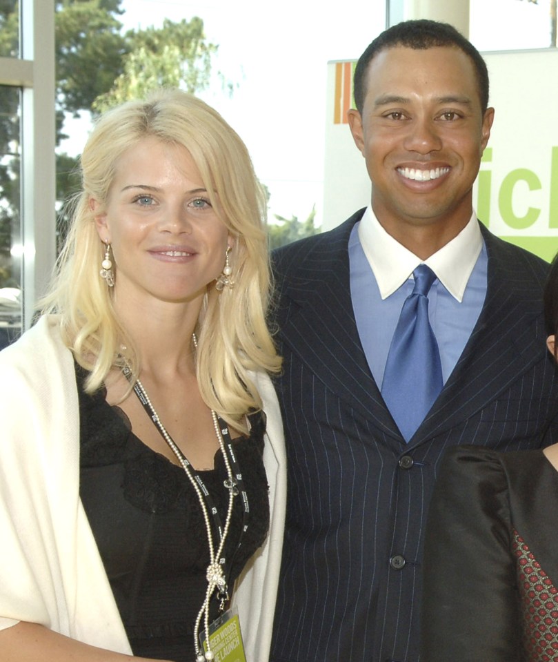  Elin Nordegren had previously been married to golf champ Tiger Woods