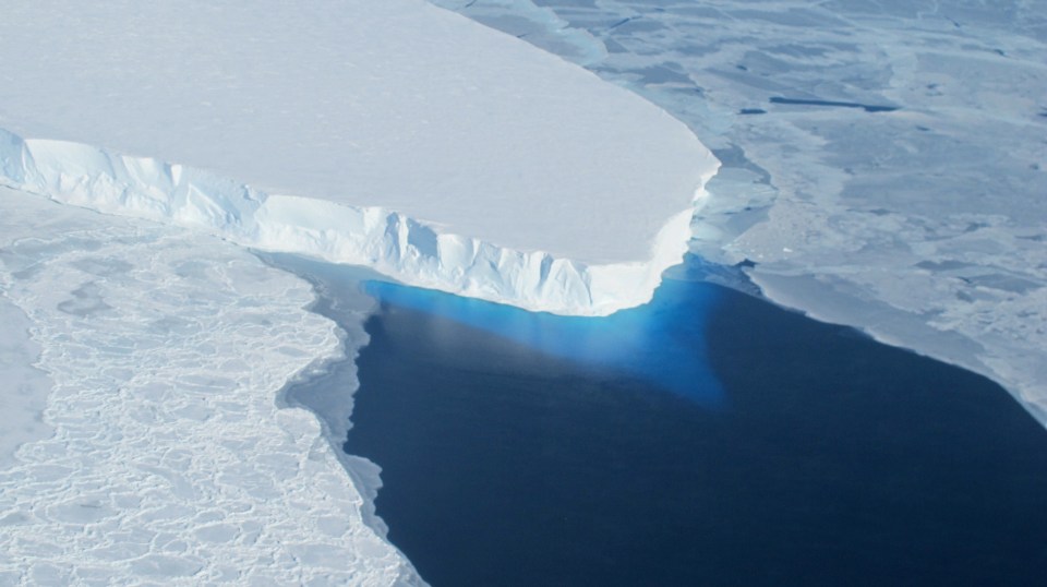  The glacier is one of the most worrying in Antarctica