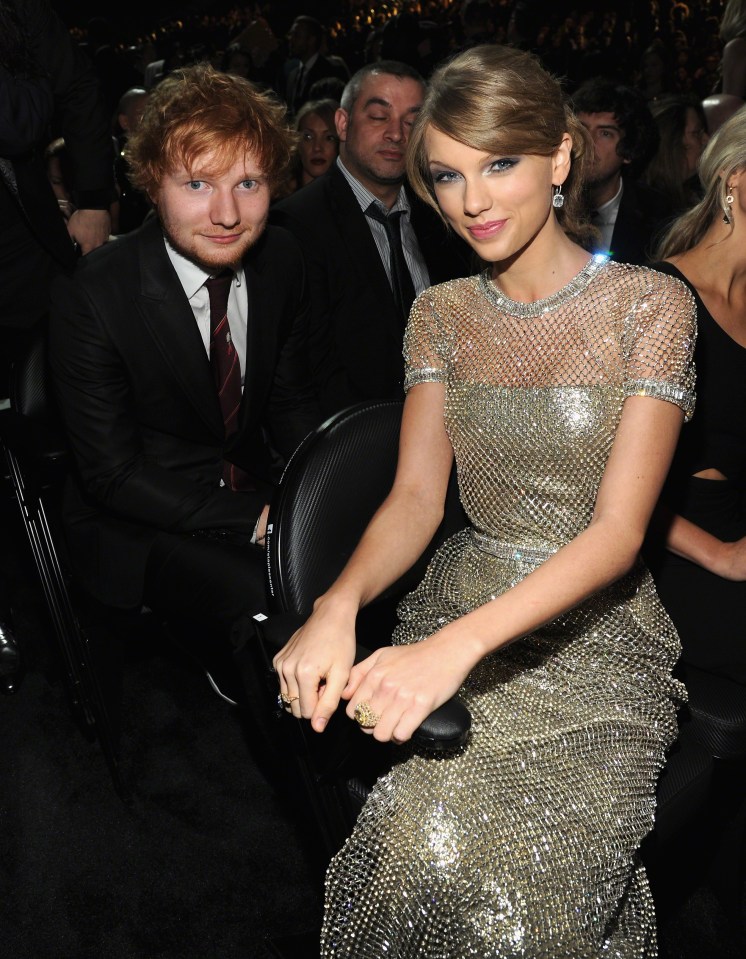  The global megastar has a gang of famous mates including Taylor Swift