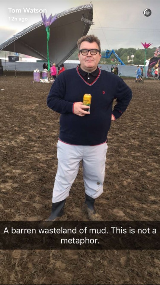  Glastonbury regular Tom Watson weighed a hefty 22st and was battling type 2 diabetes before overhauling his lifestyle