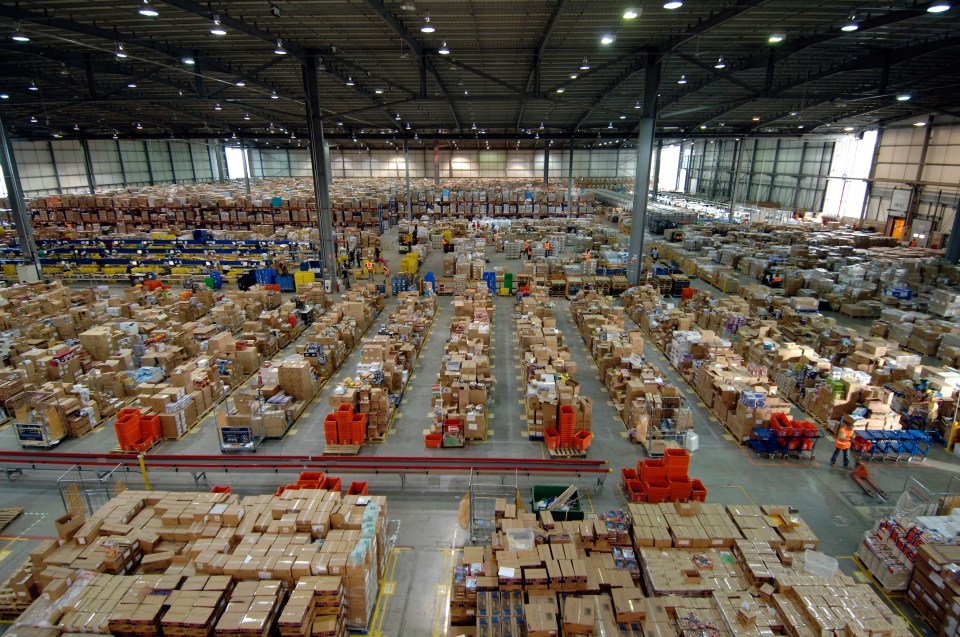  Amazon warehouses have been inundated with orders during the coronavirus pandemic