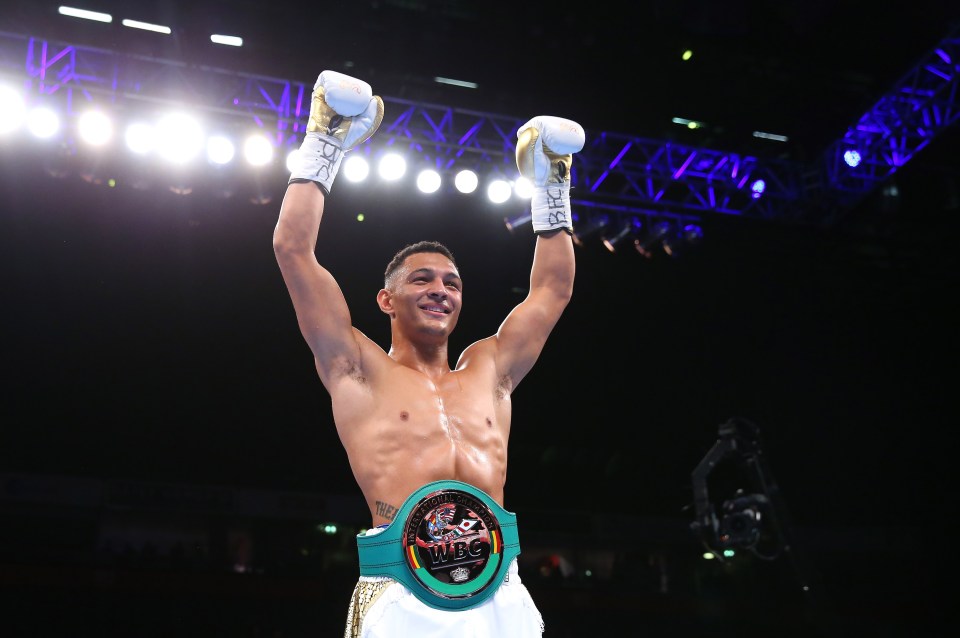  Marcus Morrison’s victory earned him the WBC international silver middleweight title