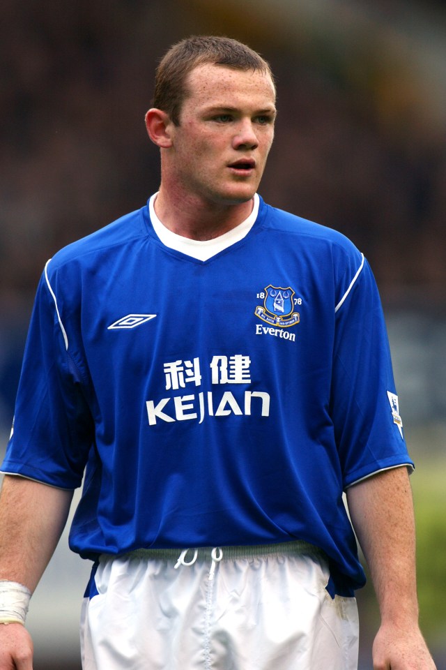  Everton fans were devastated when Rooney left the club in 2004